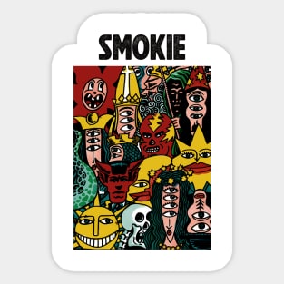 Monsters Party of Smokie Sticker